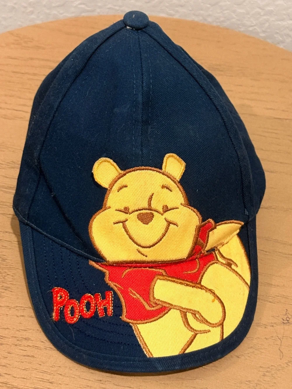 Winnie‎ the Pooh Navy Embroidered Baseball Cap